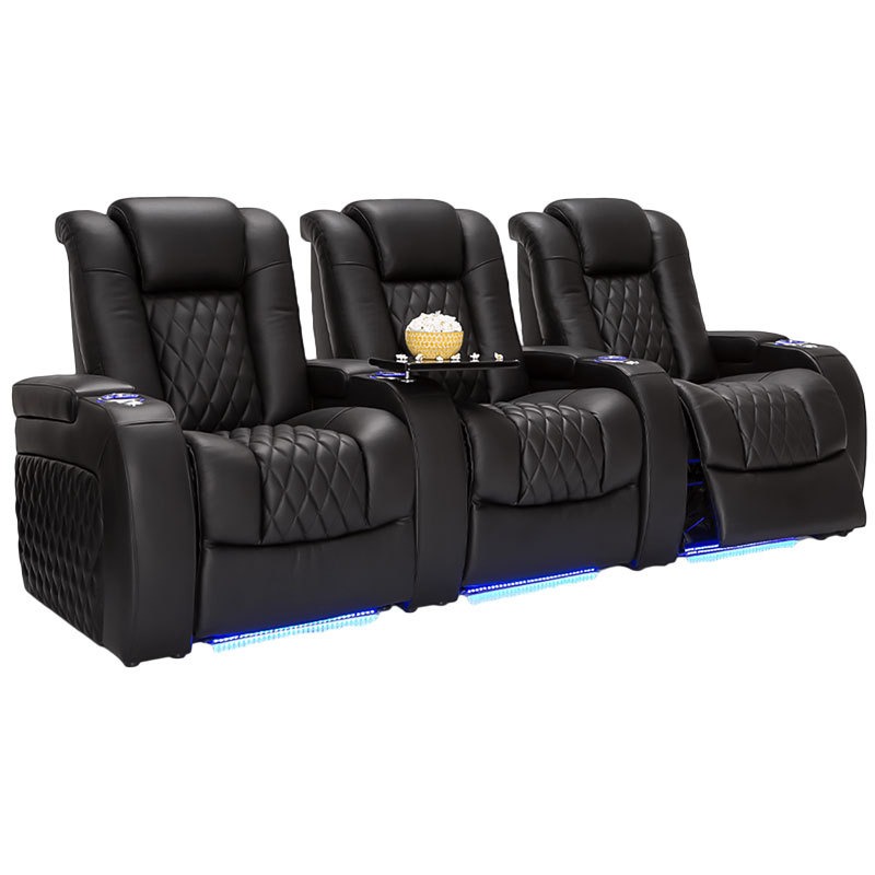 Home Cinema Recliner Chairs - Hakiki Deri Modern Ev Sinema Koltuğu