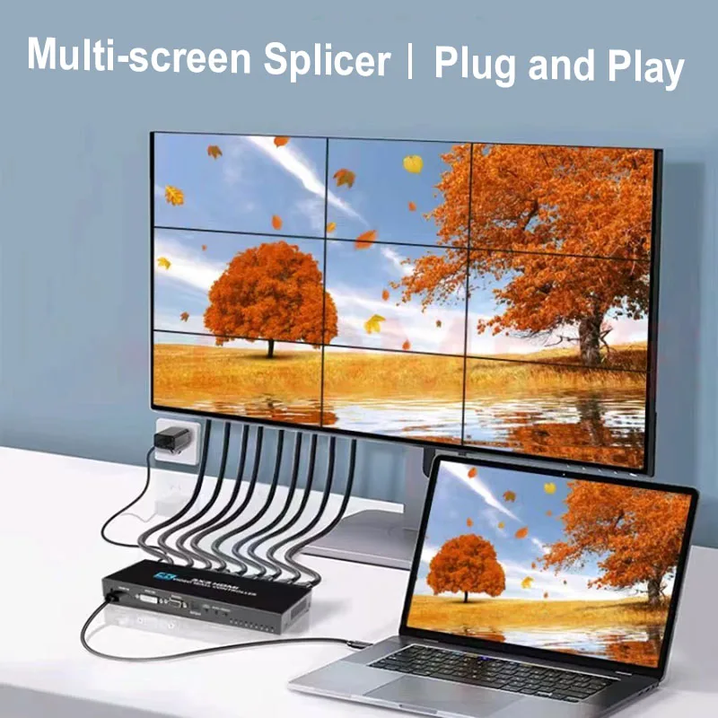 Home Cinema Video Processor - 4K 3x3 3 6 9 ekran