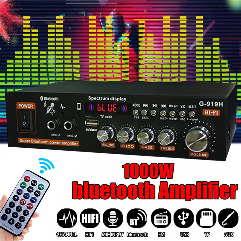 Home Cinema Bluetooth - G-919H 1000W ev güç amplifikatörleri ses