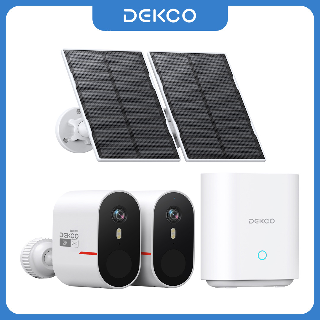 Home Cinema Kit - Dekco 3MP WiFi Solar Kamera Sistemi