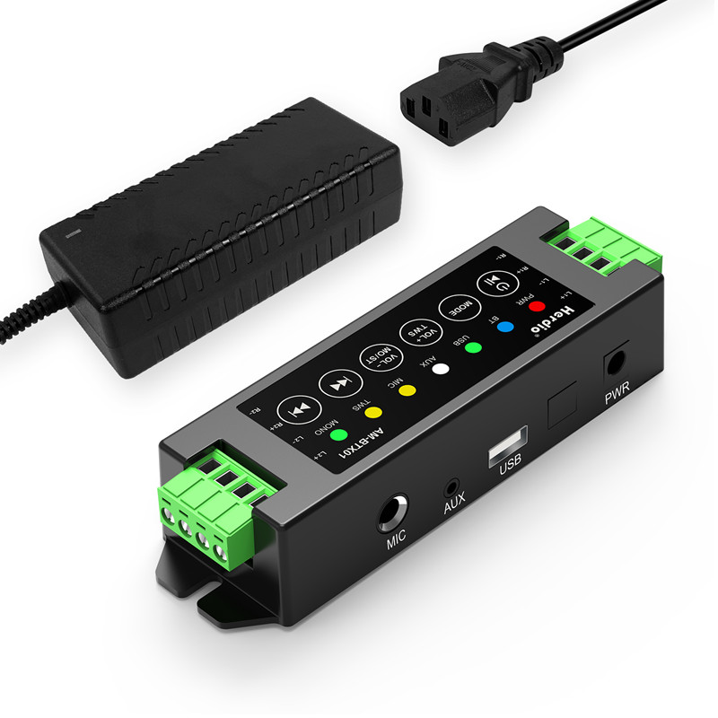 Home Cinema Bluetooth - Herdio 4 Kanallı Amplifikatör Bluetooth 5.0