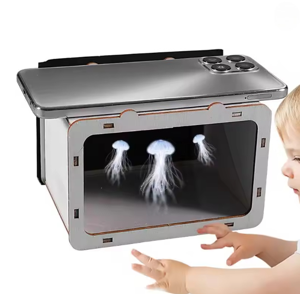 Home Cinema Experience - Akıllı Telefonlar için 3D Hologram Projektörü,