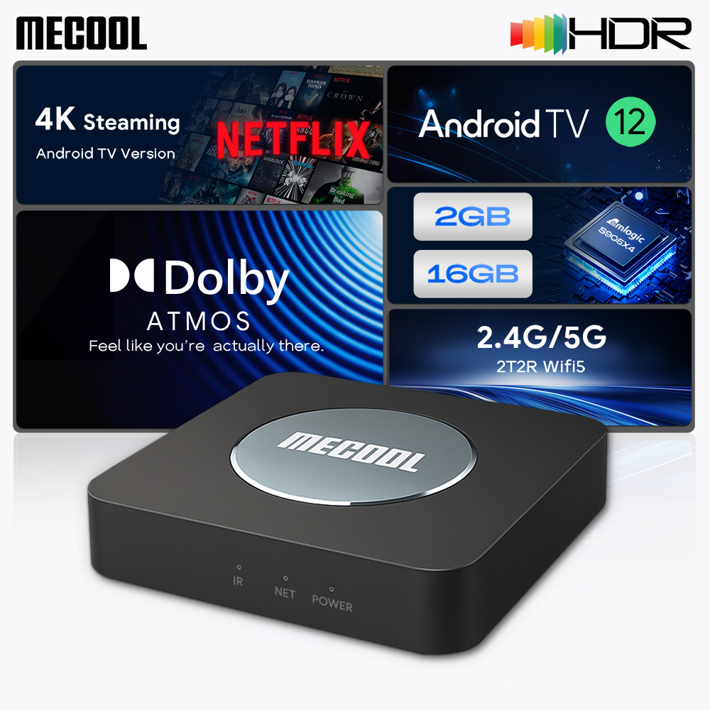 Home Cinema Media Player - MECOOL TV Kutusu Android TV KM2