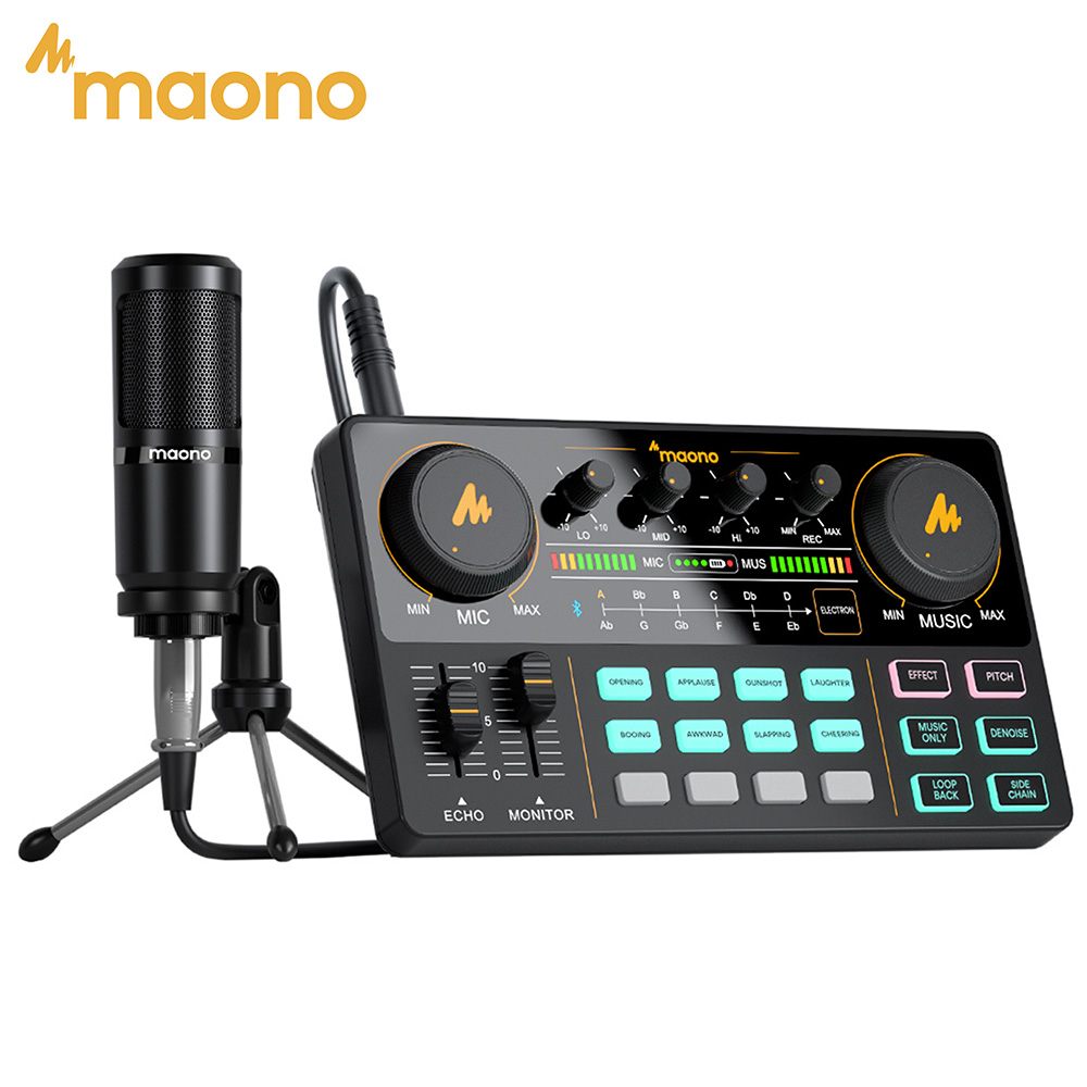 Home Cinema Kit - MaonoCaster AM200-S1 Ses Kartı Podcast Stüdyosu