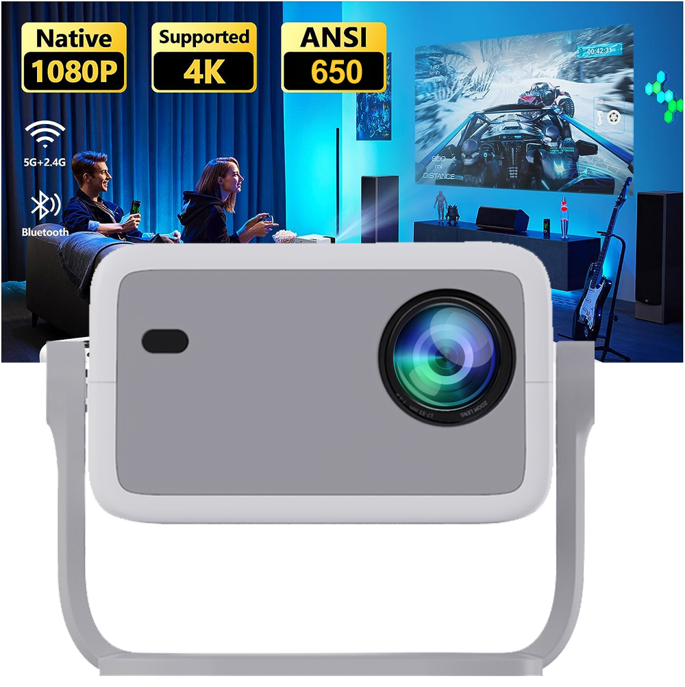 Home Cinema Hdmi - WZATCO WL018 Full HD 1080P Projektör