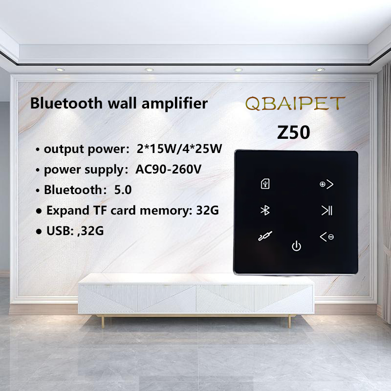 Home Cinema Bluetooth - Bluetooth duvar amplifikatör ev sineması ses