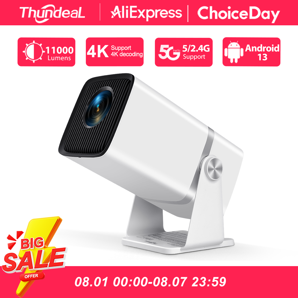 Home Cinema Hdmi - ThundeaL 4K Full HD Projektör FHD