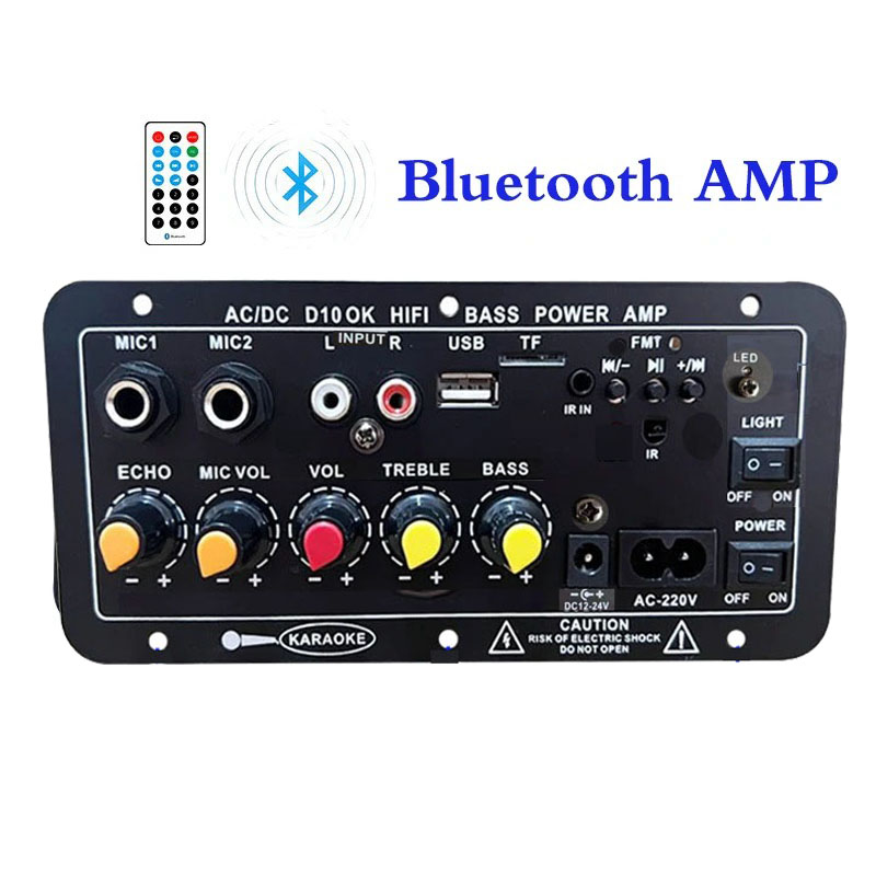 Home Cinema Bluetooth - Ses amplifikatörü kurulu 30-120W desteği çift