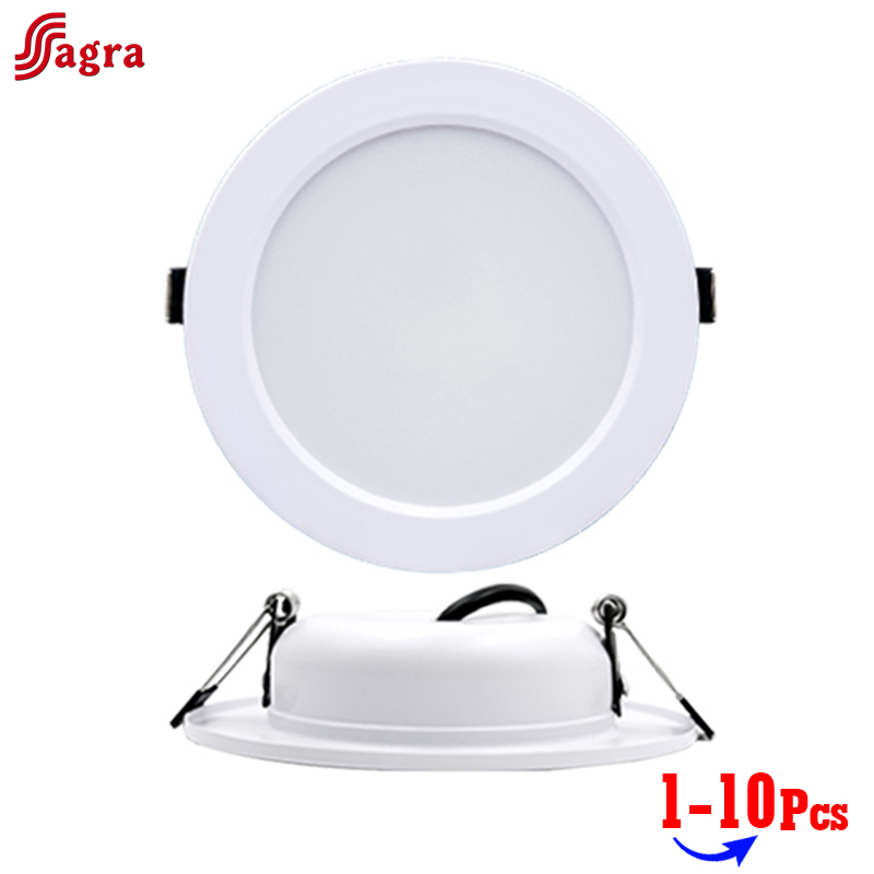 Home Cinema Led - 1-10 Adet LED Sıva Gömme Yuvarlak