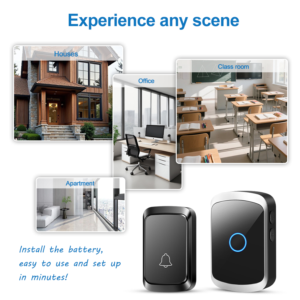 Akıllı Kablosuz Kapı Zili Kapı - Home Cinema Kit incelemesi ve fiyatı