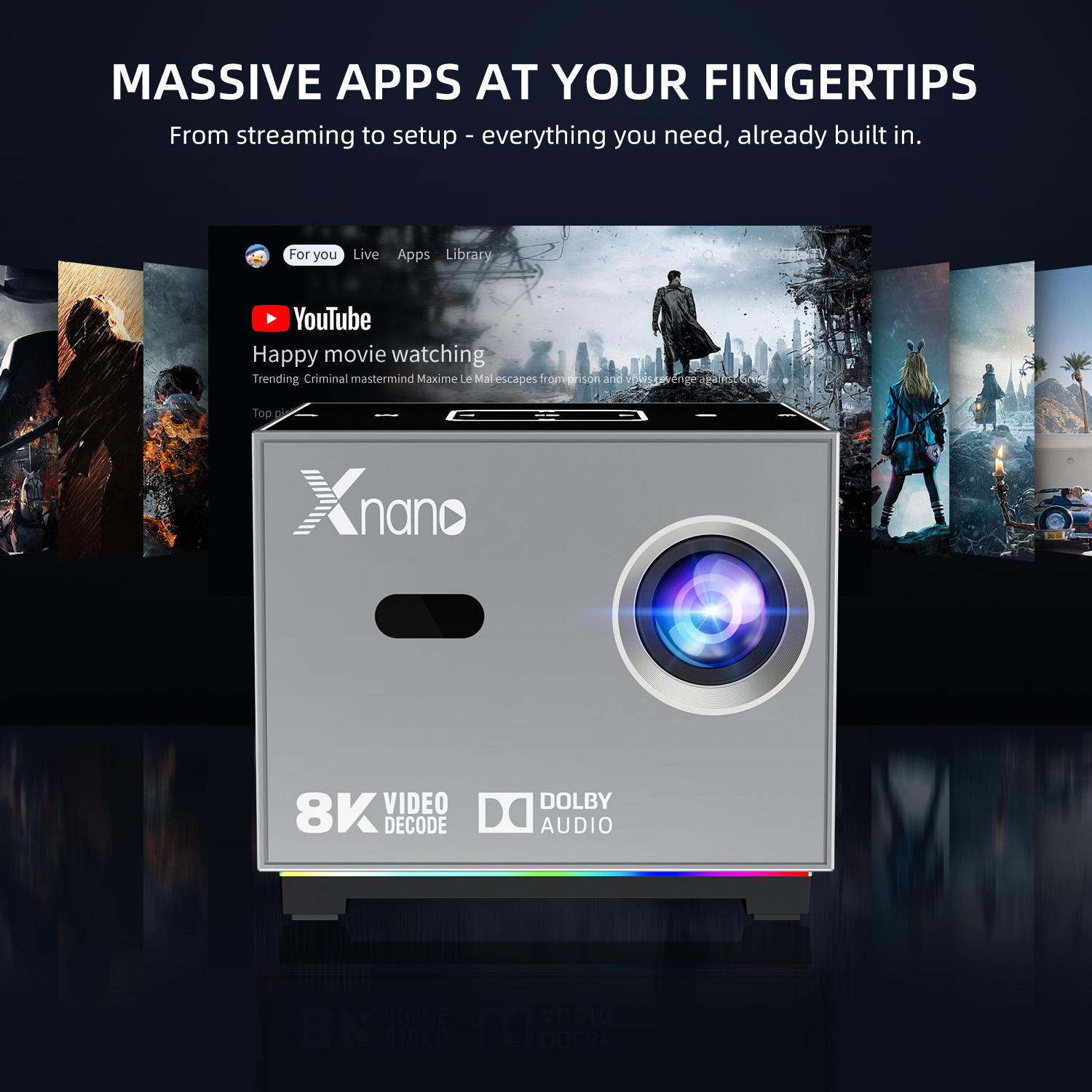 Xnano Taşınabilir Akıllı Proje - Home Cinema Hdmi incelemesi ve fiyatı