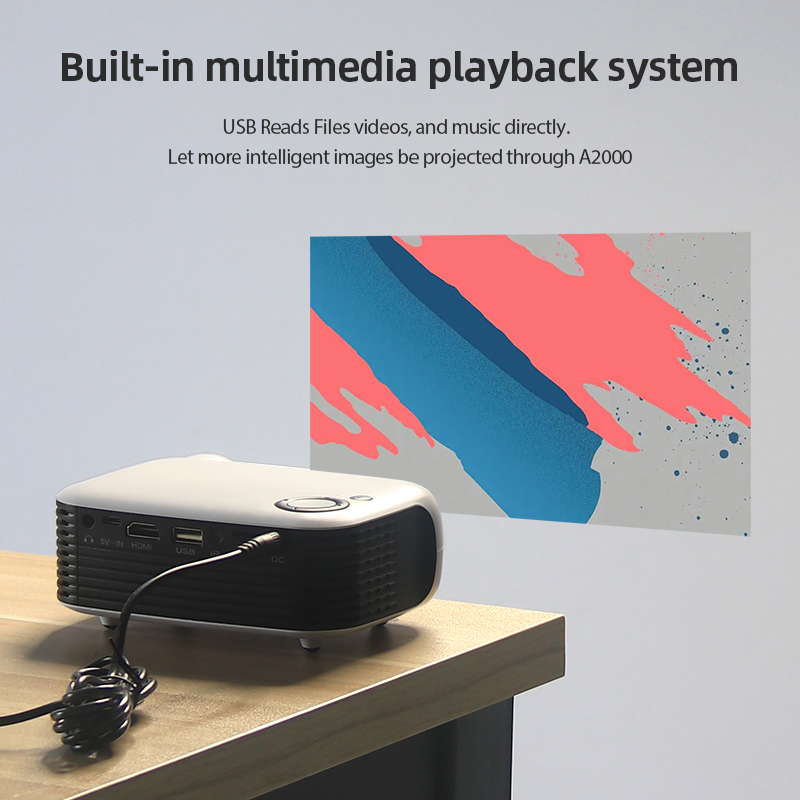 A2000 Mini Projektör Taşınabil - Home Cinema Gaming incelemesi ve fiyatı