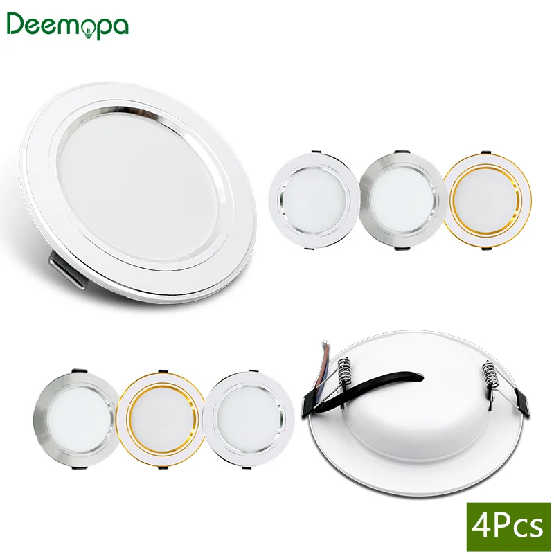 4 Adet LED Downlight AC 110V 2 - Home Cinema Led incelemesi ve fiyatı