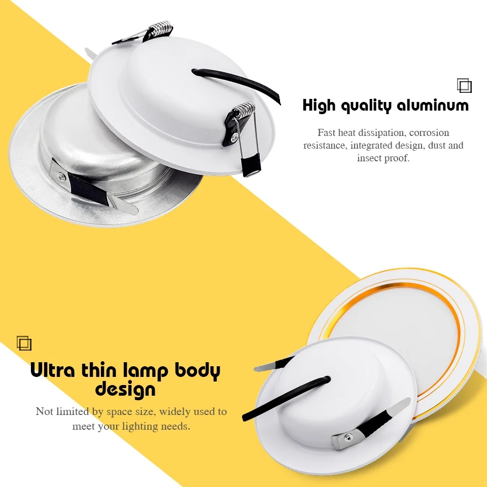4 Adet LED Downlight AC 110V 2 - Home Cinema Led incelemesi ve fiyatı