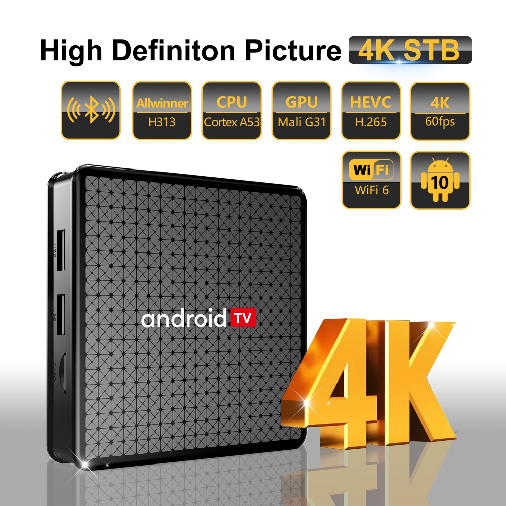 Wudung X5 TV Box AndroidTV All - Home Cinema Media Player incelemesi ve fiyatı