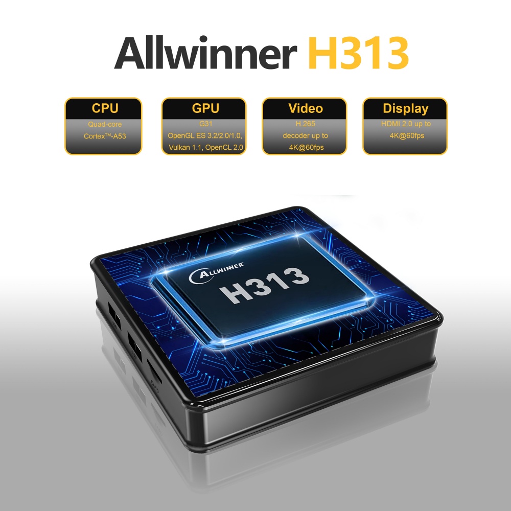 Wudung X5 TV Box AndroidTV All - Home Cinema Media Player incelemesi ve fiyatı
