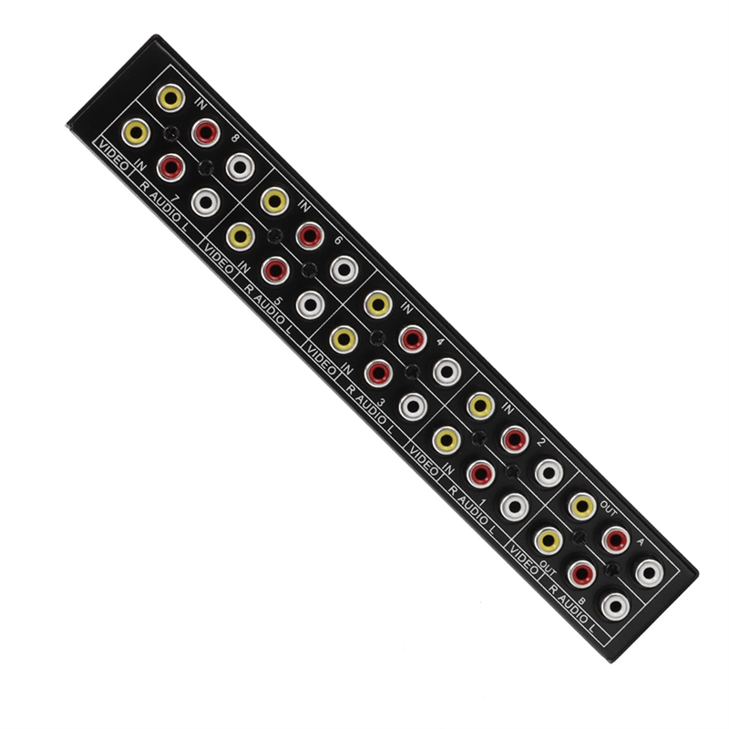 A73E-8 Giriş 2 Çıkış Ses Video - Home Cinema Video Processor incelemesi ve fiyatı