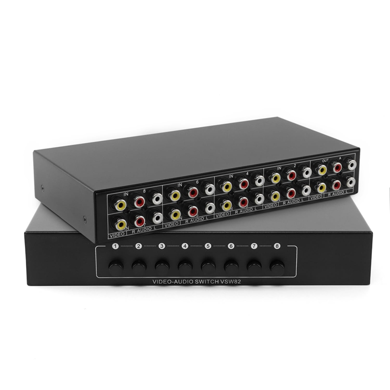 A73E-8 Giriş 2 Çıkış Ses Video - Home Cinema Video Processor incelemesi ve fiyatı