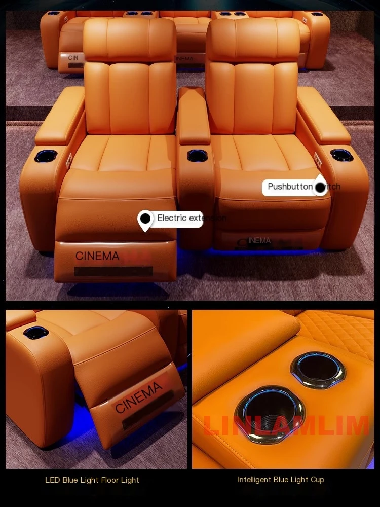 Linlimlam Lüks Hakiki Deri Ele - Home Cinema Recliner Chairs incelemesi ve fiyatı