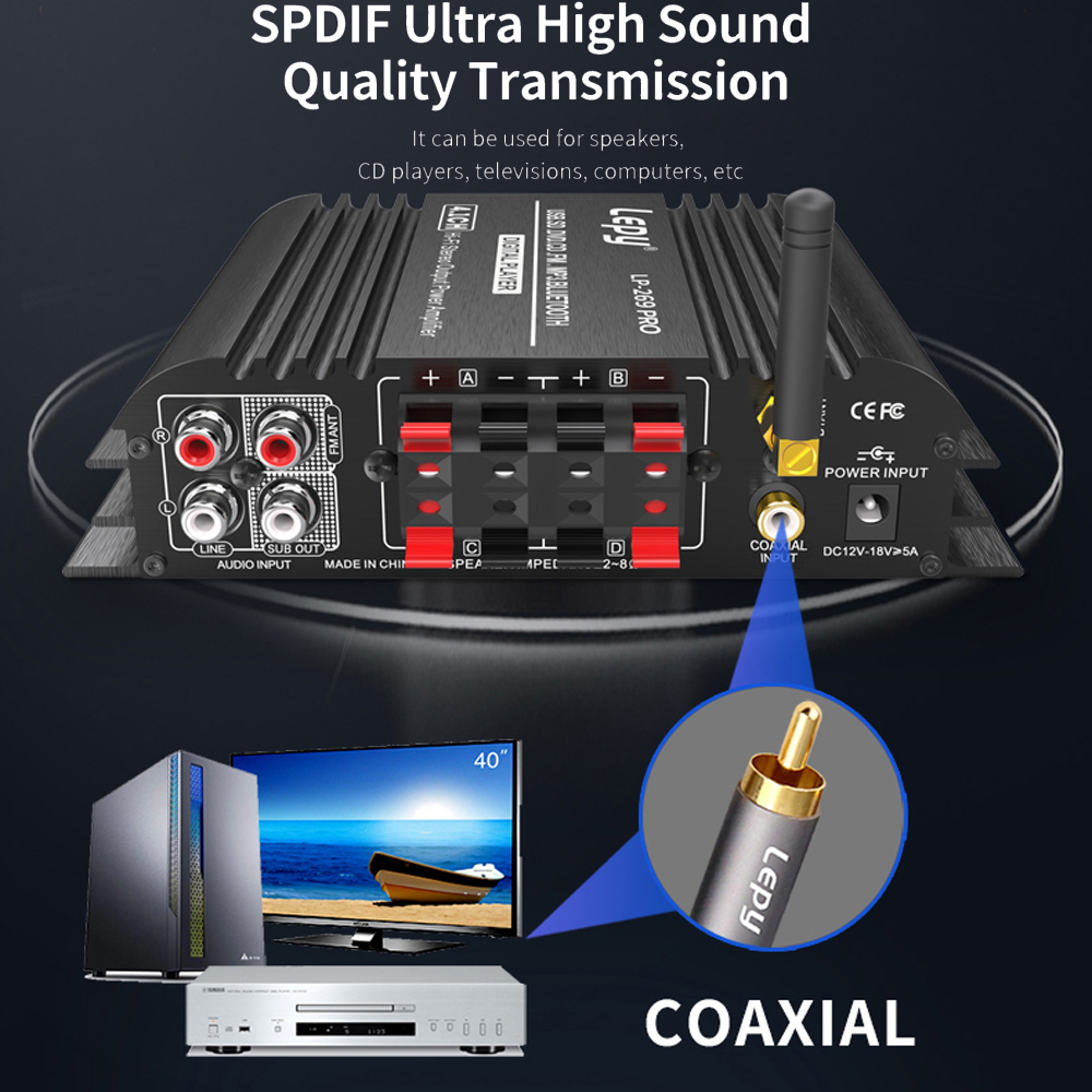 LEPY LP-269PRO 4.1 Kanal Ampli - Home Cinema Bluetooth incelemesi ve fiyatı
