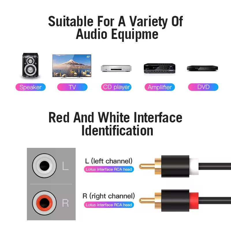 Çift RCA Kablosu HIFI Stereo 2 - Home Cinema Hall incelemesi ve fiyatı