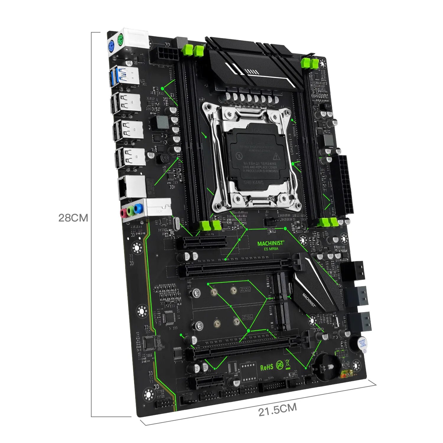 MACHINIST E5 MR9A V1.0 X99 Ana - Home Cinema Video Processor incelemesi ve fiyatı