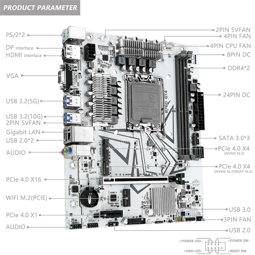 MACHINIST B760 GT4 DDR4 Anakar - Home Cinema Video Processor incelemesi ve fiyatı