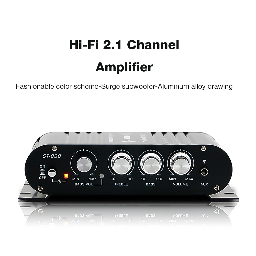 ST-838 Ev Sineması Amplifikatö - Genius Home Cinema incelemesi ve fiyatı