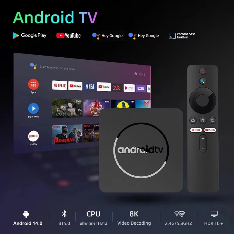 Android 14 Akıllı TV Kutusu Q1 - Home Cinema Media Player incelemesi ve fiyatı