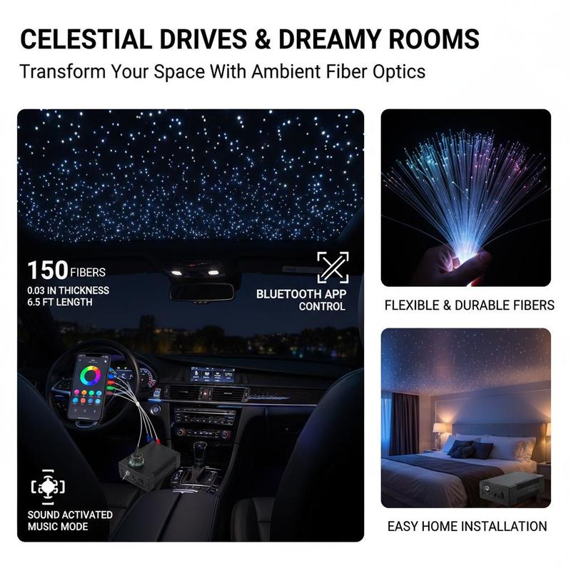 Fiber Optik Yıldız Tavan Aydın - Home Cinema Interiors incelemesi ve fiyatı