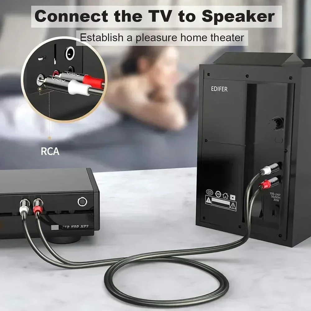 2RCA - 2RCA Kablo 2 Erkek - 2  - Home Cinema Gaming incelemesi ve fiyatı