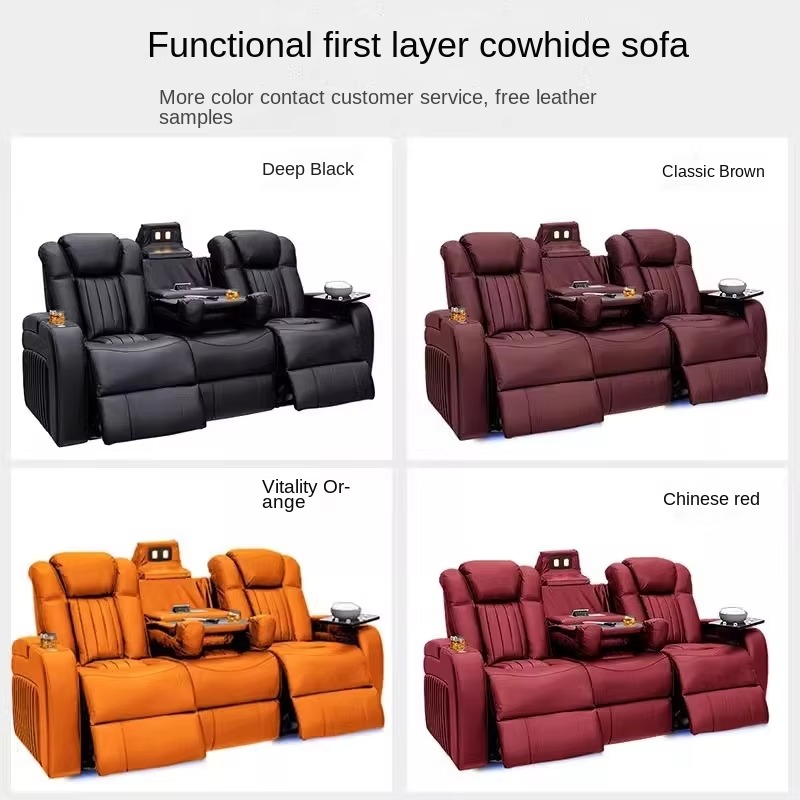 Deri Yatar Koltuk Takımları El - Home Cinema Recliner Chairs incelemesi ve fiyatı