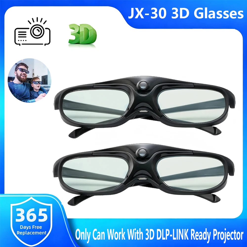 JX-30 3D Gözlük Aktif Shutter  - Home Cinema Glasses incelemesi ve fiyatı