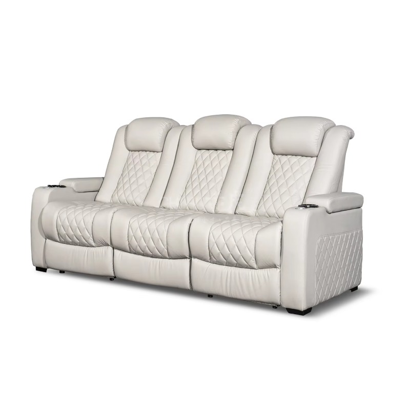 Beyaz Renkli 3 Kişilik Elektri - Home Cinema Recliner Chairs incelemesi ve fiyatı