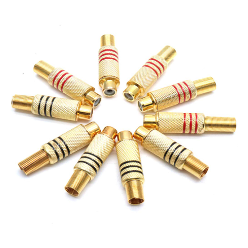 4 adet RCA fiş altın kaplama l - Home Cinema Hall incelemesi ve fiyatı