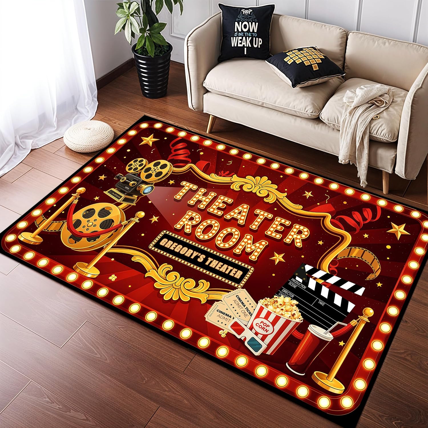Özel Yazılı Sinema Halısı, Ev  - Home Cinema Experience incelemesi ve fiyatı