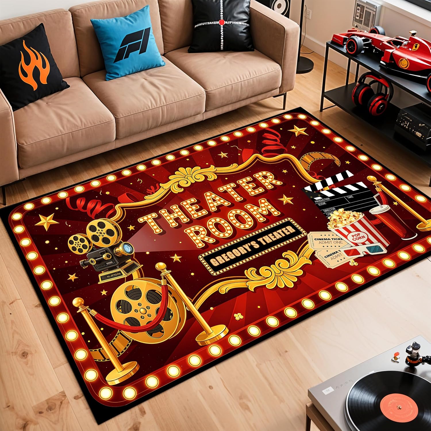 Özel Yazılı Sinema Halısı, Ev  - Home Cinema Experience incelemesi ve fiyatı