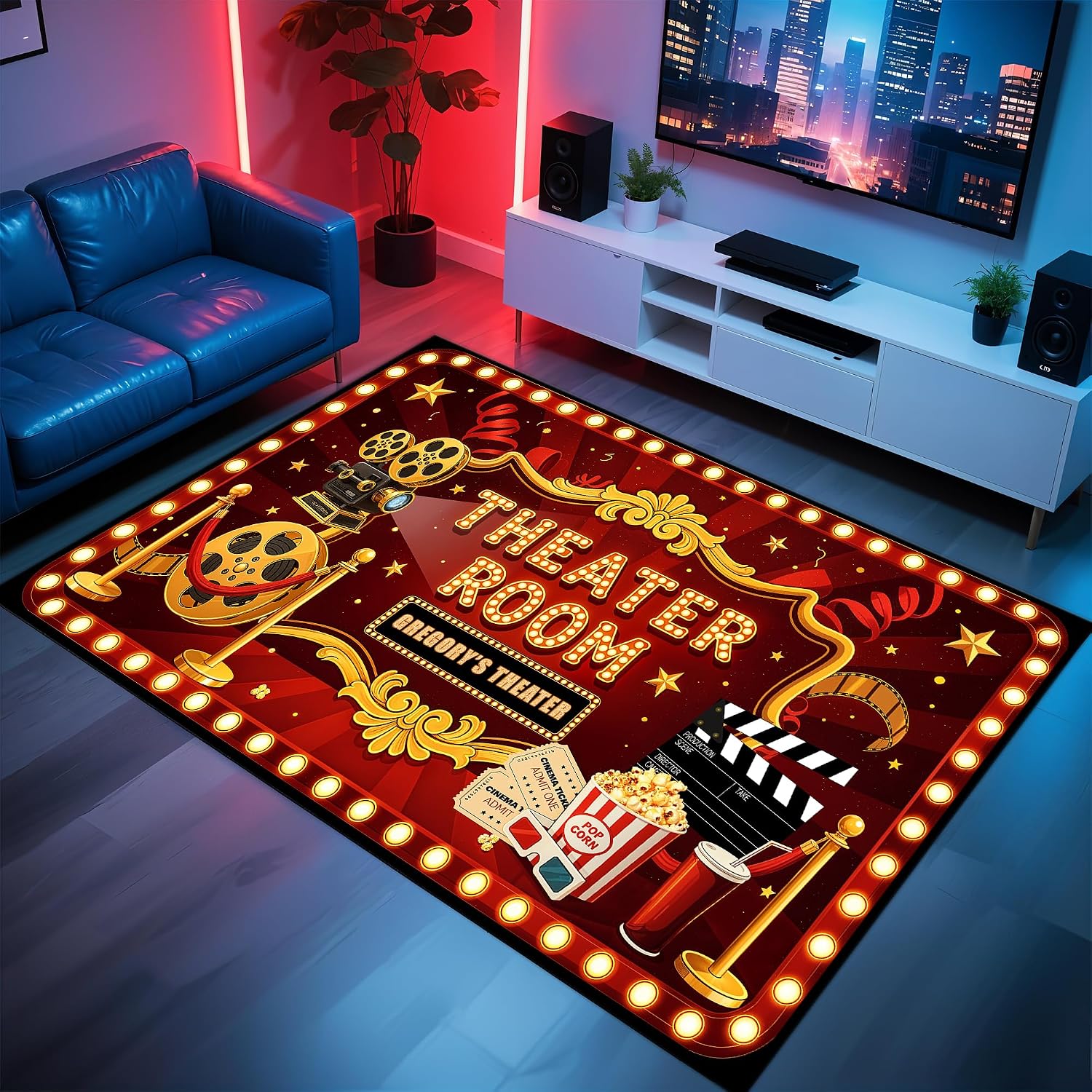 Özel Yazılı Sinema Halısı, Ev  - Home Cinema Experience incelemesi ve fiyatı