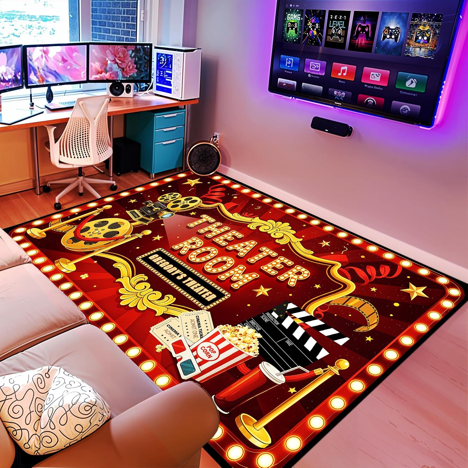 Özel Yazılı Sinema Halısı, Ev  - Home Cinema Experience incelemesi ve fiyatı