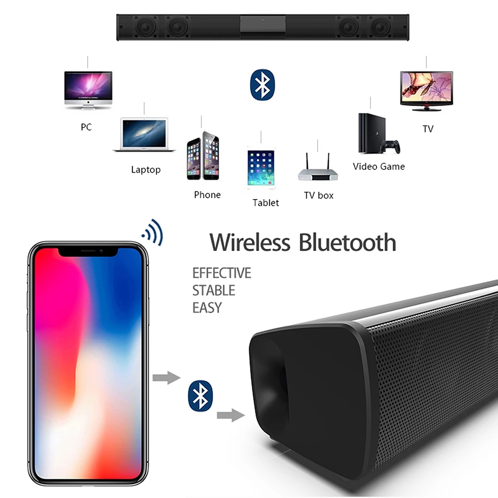 40 W Bluetooth Hoparlör sütunu - Home Cinema Chairs incelemesi ve fiyatı