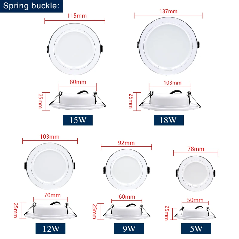 Led Downlight Gömme Yuvarlak T - Home Cinema Led incelemesi ve fiyatı